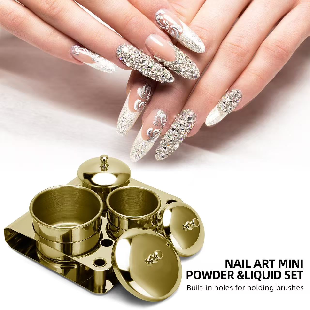 nail powder holder